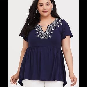Torrid Baby Doll Top